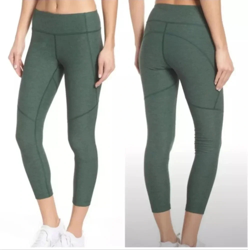Outdoor Voices Leggings Green High Rise Size Medium